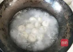 Illustration of homemade glutinous rice balls 13