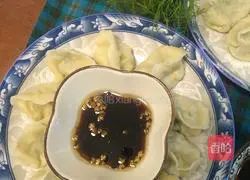 Illustration of how to make fennel and egg dumplings 10