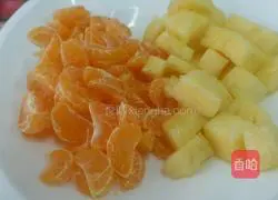 Illustration of how to make tangerine glutinous rice balls 5