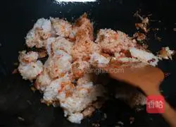 Korean Spicy Cabbage Fried Rice Recipe Illustration 3