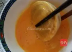 Illustration of how to make fried egg steamed buns 2