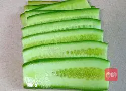 Eggs and ham Illustration of how to make a sandwich 2