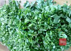 Illustration of how to make shepherd's purse steamed buns 1