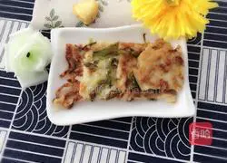 Illustration of how to make salt and pepper radish cake 1