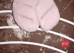 Anthurium Flower Steamed Bun Recipe Illustration 5