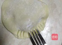 Illustration of how to make dumpling skin pancakes 6