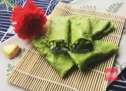 Illustration of how to make shredded potato and spinach pancakes 7