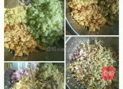 Baos...Egg, Zucchini and Onion Filling Recipe Illustration 6