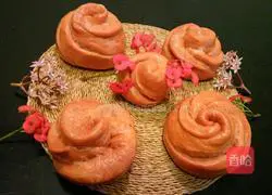 Illustration of how to make beetroot steamed buns 12