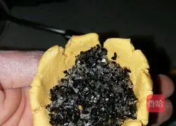 Illustration of how to make pan-fried pumpkin cake 6