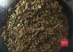 Illustration of how to make dried vegetable and meat buns 8