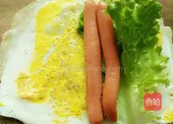 Illustration of how to make pancakes and fruits at home 5