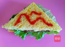 Illustration of how to make black pepper steak sandwich 13