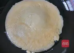 Illustration of how to make grain pancakes and fruits 7 