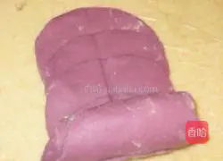 Illustration of how to make dragon juice rose steamed buns 5