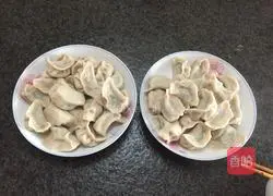 Illustration of how to make shepherd's purse dumplings 15