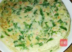 Celery Egg Pancake Recipe Illustration 10