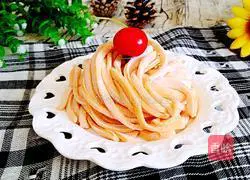 Illustration of homemade vegetable noodles 15