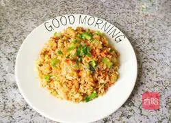 Illustration of how to make homemade fried rice 15