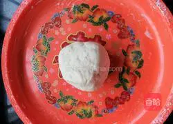 Illustration of how to make dried plum and vegetable buns 5