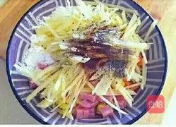 Illustration of how to make potato cakes 7