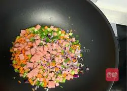 Soy Sauce Fried Rice Recipe Illustration 4