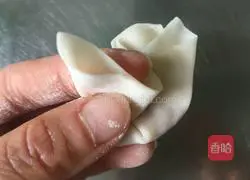 Illustration of how to wrap wontons 12