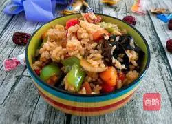 Illustration of how to make fish-flavored fried rice 10