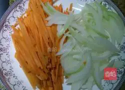 Illustration of how to make mutton stewed rice 2