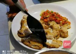 Illustration of how to make fish fillet fried rice with sauce 7