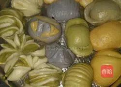 Color Illustration of how to make steamed buns 10