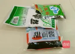 Illustration of how to make red pepper pancakes 3