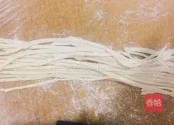 Illustration of egg and chili fried noodles (homemade knife-cut noodles^) 10