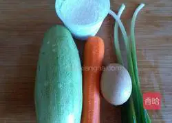 Illustration of how to make melon cake 1