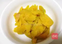 Illustration of how to make mini pumpkin bean paste buns 2