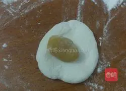 Illustration of how to make two-color glutinous rice balls 9