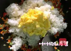 Colorful Fried Rice Recipe Illustration 3