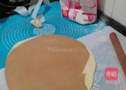 Illustration of how to make two-color steamed buns 3