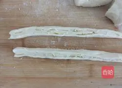 Illustration of how to make milky sesame hand-shredded pancakes 9