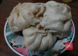 Illustration of how to make eggplant stuffed buns 11