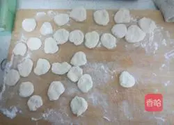White radish and pork Illustration of how to make dumplings 11