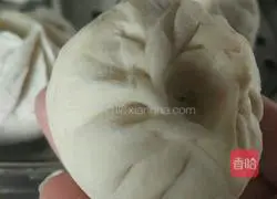 Illustration of how to make spinach buns 7