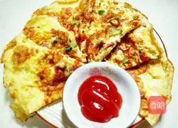 Illustration of how to make pastoral egg cake 3