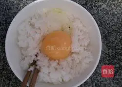 Lazy Curry Egg Fried Rice Recipe Illustration 1