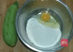 Zucchini egg pancake recipe 1