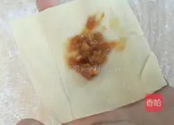 Illustration of how to make fresh meat wontons 4