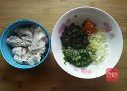 Illustration of how to make bean dregs cake 1