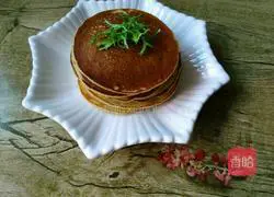 Banana Illustration of how to make waffles 11