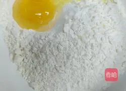 Spinach Illustration of how to make pancakes 4