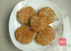 Illustration of how to make glutinous rice and sesame cakes 6